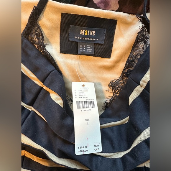 Anthropologie Maeve square neck midi dress - Picture 4 of 5